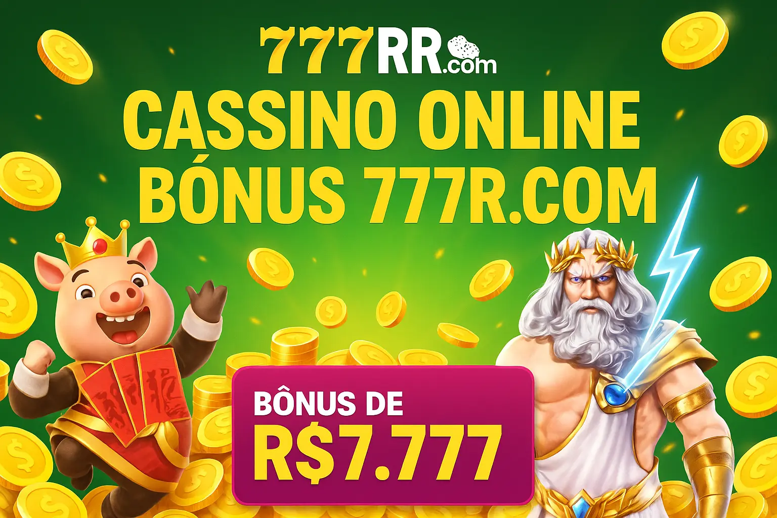 O bônus promocional 777RR.COM é uma ótima maneira de começar sua aventura