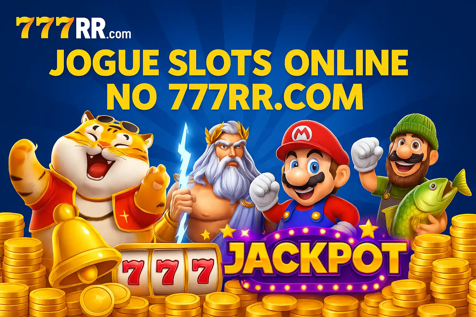 Explore o mundo das slot machines no 777RR.COM Casino